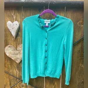 Beautiful turquoise cashmere 2ply  sweater
Charter Club